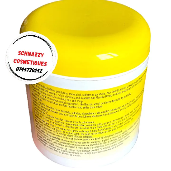 JAMAICAN MANGO & LIME LOCKING GEL MORINGA SEED OIL MANUKA HONEY No Build up No flaking Long lasting hold Starts Maintains Locs & Twists