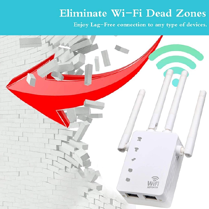 Wifi Repeater 1200Mbps Long Range 5 Ghz Wifi Booster Wireless Router Wifi Signal Network Amplifier Wi-fi Extender Router