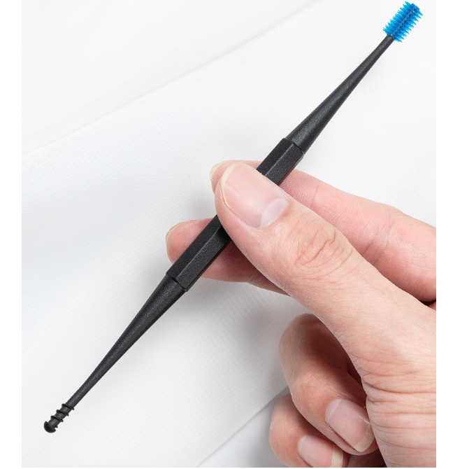 Double-Sided Earpick Soft Silicone Spiral Rotating Ear Wax Cleaner Ears Remover Clean Tool Spiral Design