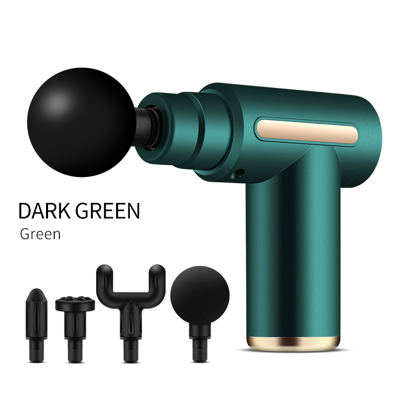 Mini Fascia Gun Muscle Massage Gun Electric Neck and Back Massager Deep Muscle Vibration Pain Relief Body Relax Fitness