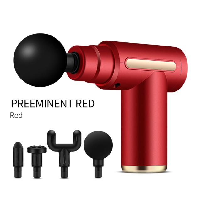 Mini Fascia Gun Muscle Massage Gun Electric Neck and Back Massager Deep Muscle Vibration Pain Relief Body Relax Fitness