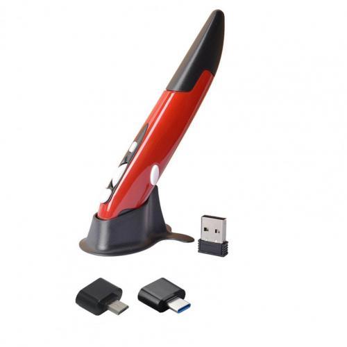 Mouse Creative Durable Wireless Vertical Pen-Shaped Stylus Mouse for Tablet  Pen Mouse  Wireless Pen Mouse