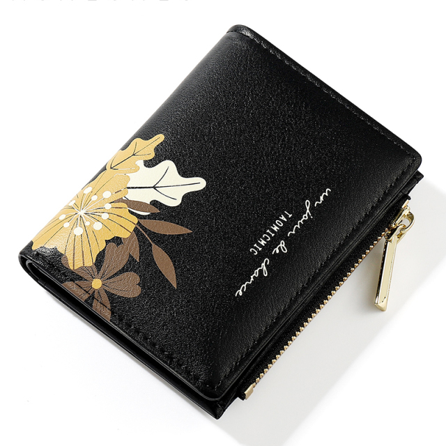 Women's Wallets 2022 Brand Designer PU Leather Zipper Coin Mini Purses Ladies Fashion Card Holder Purses Female Wallet Carteira