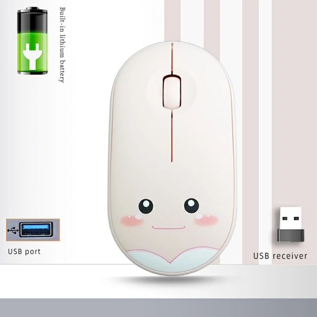 Wireless Mouse Rechargeable Bluetooth Mouse Computer Silent Mause Ergonomic Mouse For Apple iPad Pro Macbook Samsung Laptop PC