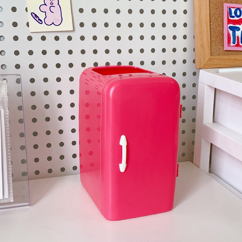 NEW Creative Kawaii Refrigerator Pen Holder Multi Functional Large Capacity Desktop Organizer DIY Stationery Storage Pencil Case
