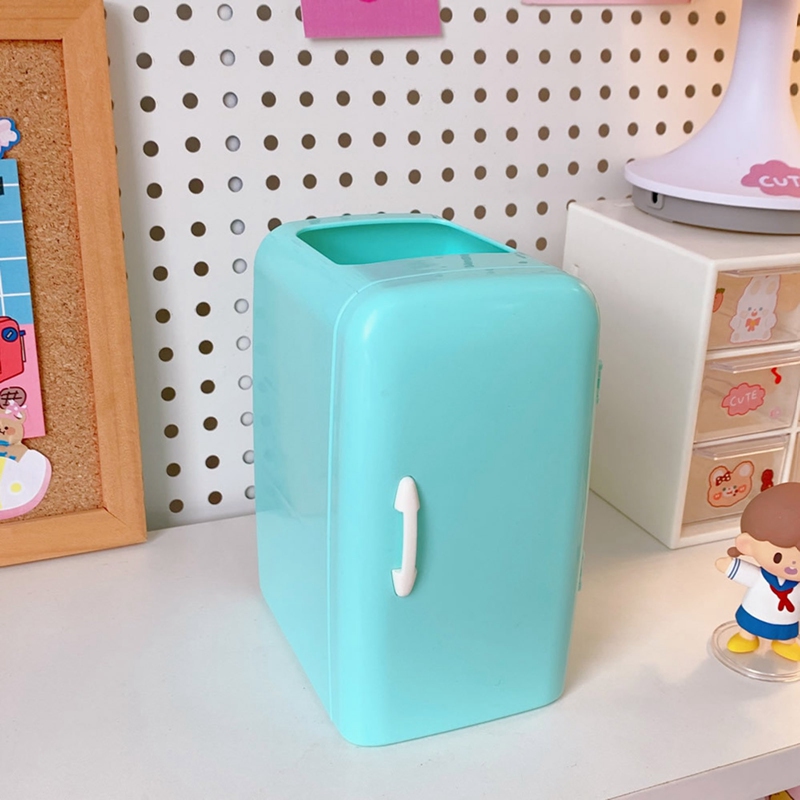 NEW Creative Kawaii Refrigerator Pen Holder Multi Functional Large Capacity Desktop Organizer DIY Stationery Storage Pencil Case