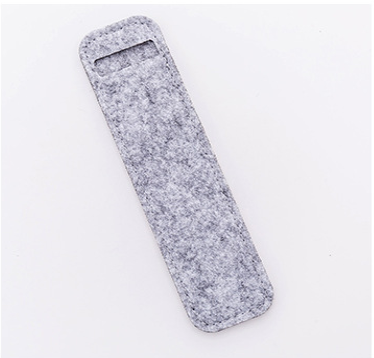High Quality Small Felt Pen Pouch Holder Single Hole Roller Ballpoint Fountain Pens Pencil Case Bags School Office Stationery