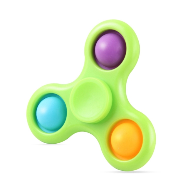 New Simple Fidget Spinner Fidget Toys Anti-stress Accessories Autism Anxiety And Stress Relief Fidget Decompression Toys
