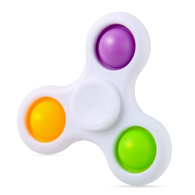 New Simple Fidget Spinner Fidget Toys Anti-stress Accessories Autism Anxiety And Stress Relief Fidget Decompression Toys