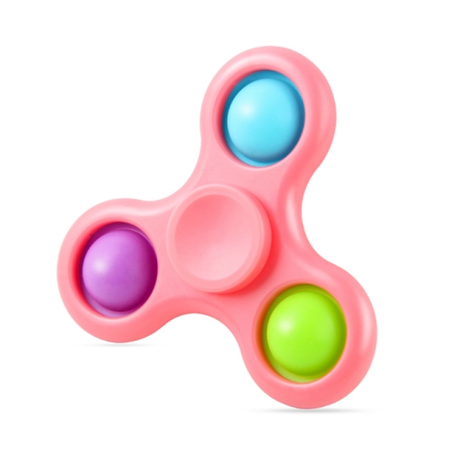 New Simple Fidget Spinner Fidget Toys Anti-stress Accessories Autism Anxiety And Stress Relief Fidget Decompression Toys