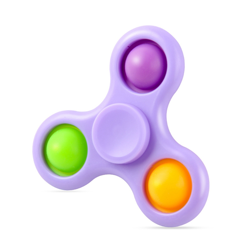 New Simple Fidget Spinner Fidget Toys Anti-stress Accessories Autism Anxiety And Stress Relief Fidget Decompression Toys