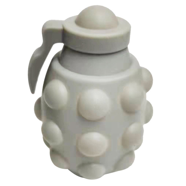 New Fashion 3D Grenade Model Pop It Fidget Toys Decompression Ball Press Bubble Vent Gift Anti-Stress Soft Squeeze Toy for Kids