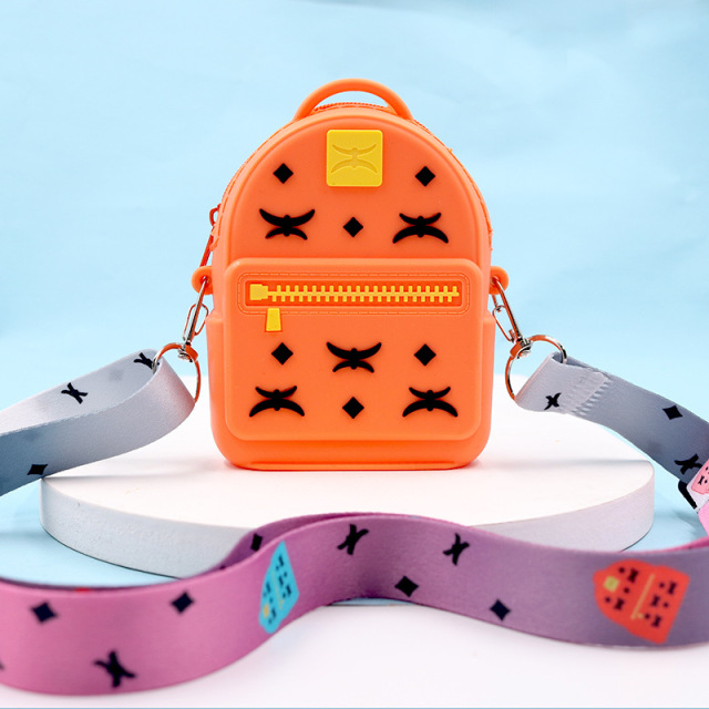 Fidget Toys Women Messenger Bag Coin Purse Decompression Toy Push Bubble Simple Dimple Anti Stress Squeeze Toys for Kid