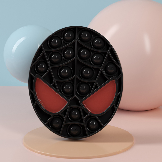 Pop It Spider-Man Children's Mental Arithmetic Desktop Finger Press Bubble Decompression Toys Antistress Dimple Kids Toy