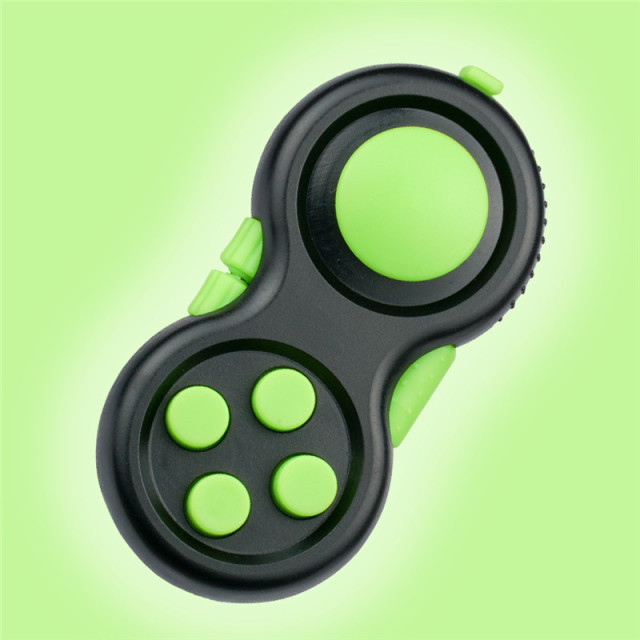 Fidget Toy Rainbow Handle Fidget Toy Classic Controller Game Pad Fidget Focus Toy ADHD Anxiety and Stress Relief