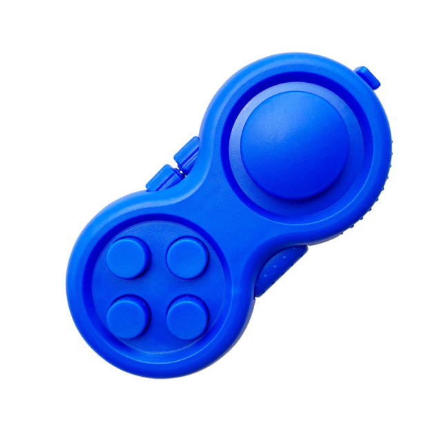 Fidget Toy Rainbow Handle Fidget Toy Classic Controller Game Pad Fidget Focus Toy ADHD Anxiety and Stress Relief