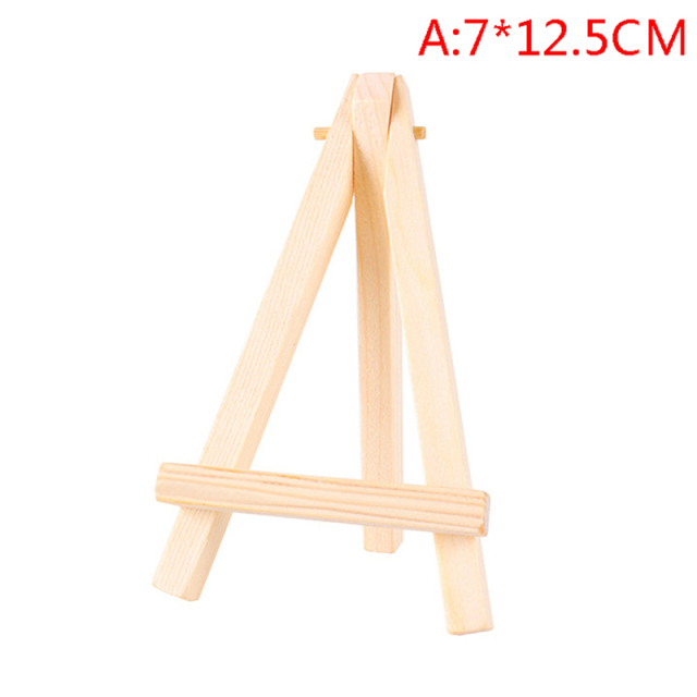 Foldable Wooden Mobile Phone Bracket Mini Small Easel Photo Frame Display Frame Universal Foldable Desk Phone Holder Mount Stand