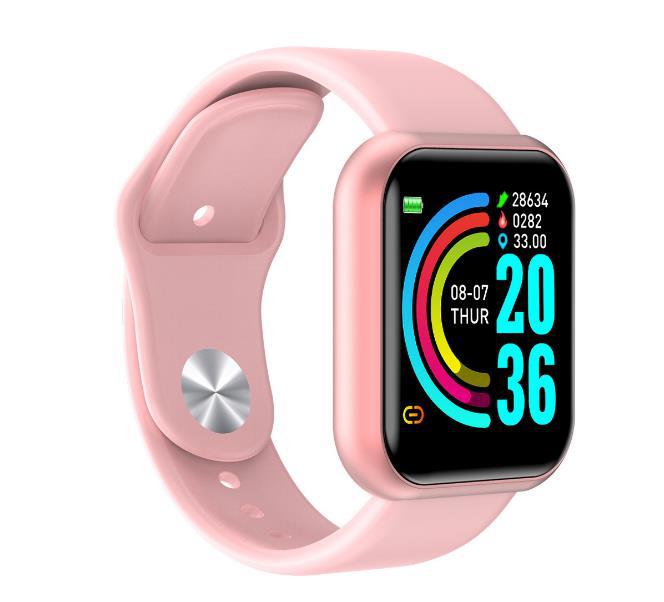 Smart Watch Women  Sport Fitness Tracker Blood Pressure  Heart Rate  Monitor Y68