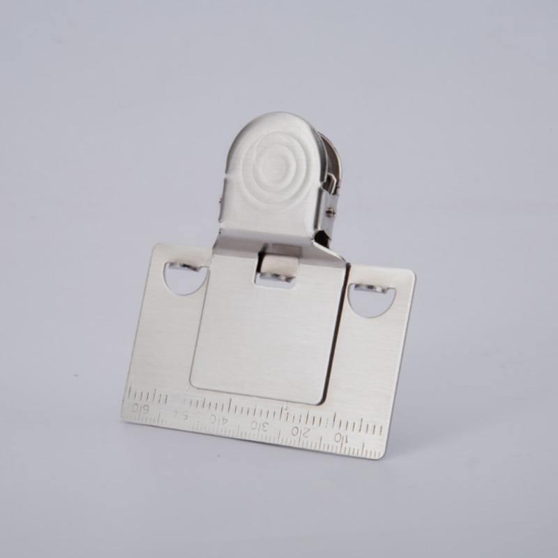 Multifunction Practical Tape Measure Locator Home Tool Tape Measure Locator Clip Hand Portable Durable Measuring Ruler Clip