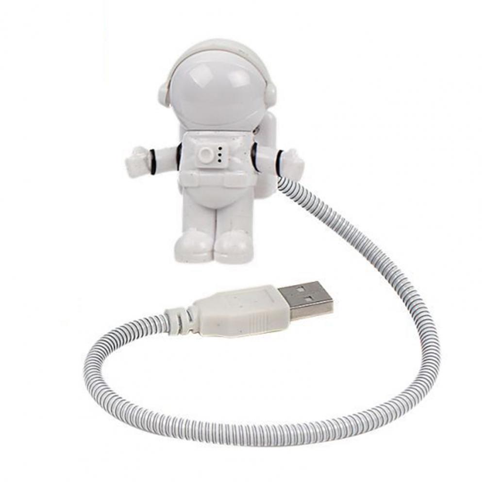 Lovely USB Night Light Creative Spaceman Convenient Night Light LED Soft Light USB Cartoon Nursery Night Light for Children