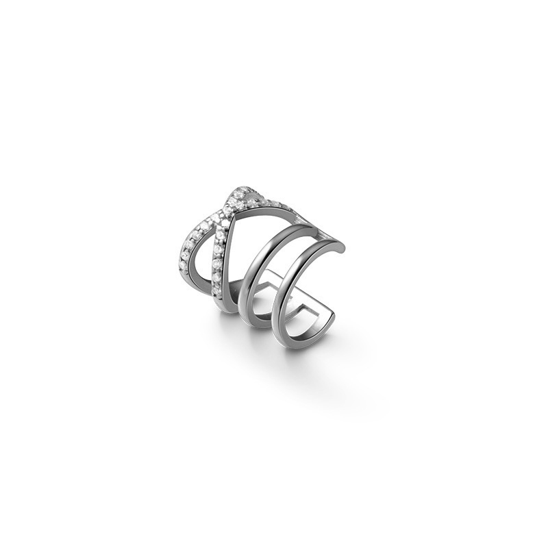 Cross Clip Earrings For Women Punk Fine Jewelry Minimalist Accessories