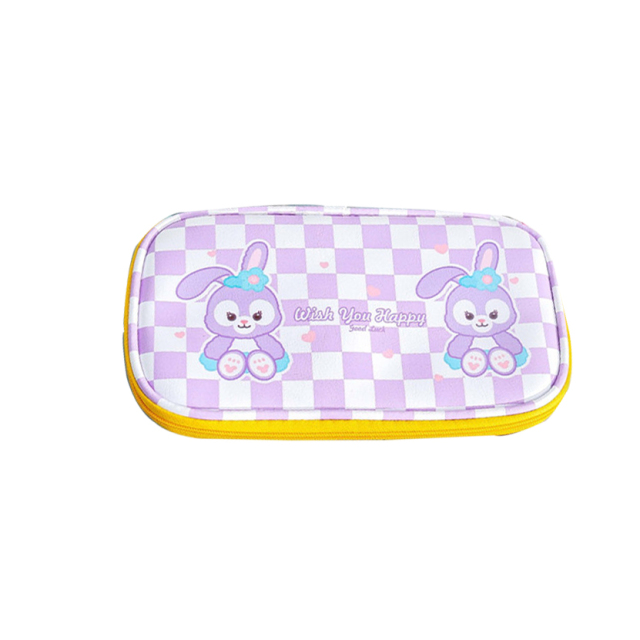 Pencil Case  Pen Case Leather Cute Pouch Large School Pen Box Korean Stationery