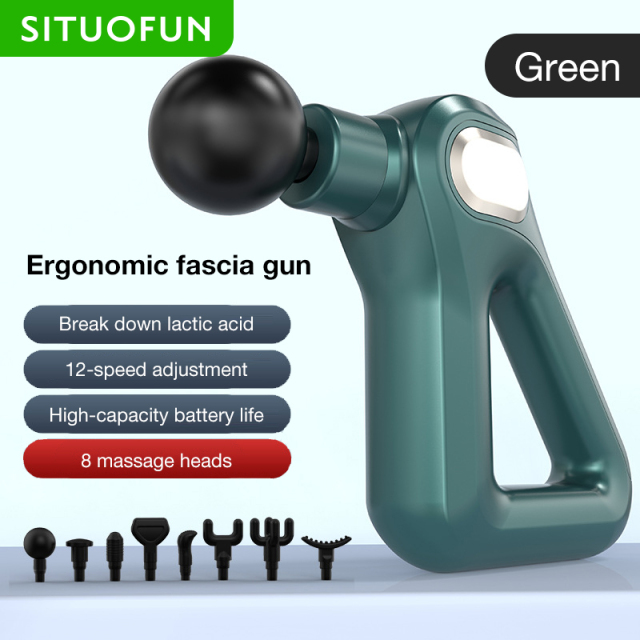 Professional Massage Gun Deep Muscle Fascia Gun Body Relaxation Neck Back Foot Leg Shoulder Electric Massager Slimming