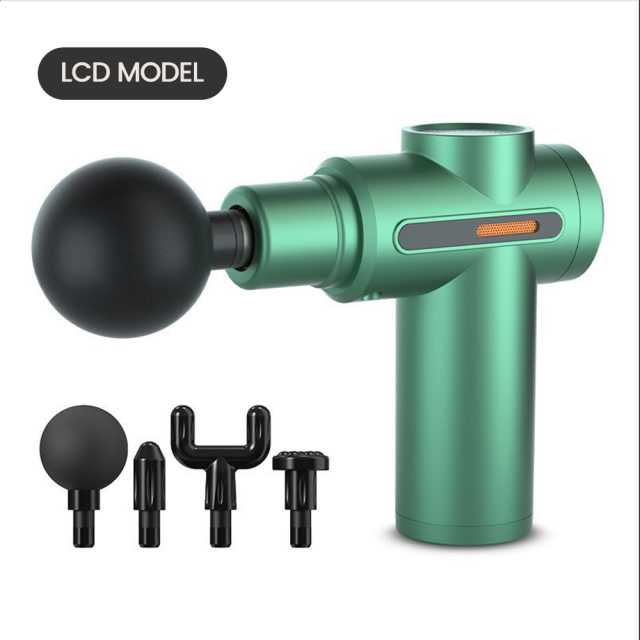 Mini Massage Gun Deep Tissue Muscle Relax Pain Relief High Frequency Percussion Therapy Gun for Fitness Exercise Fascia Massager