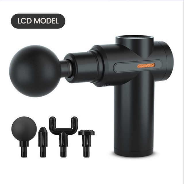 Mini Massage Gun Deep Tissue Muscle Relax Pain Relief High Frequency Percussion Therapy Gun for Fitness Exercise Fascia Massager