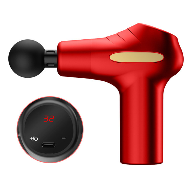 Fascia gun electric shock gun muscle fitness relaxer neck film gun small vibration relaxation instrument fascia machine