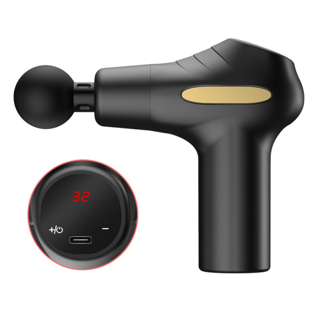 Fascia gun electric shock gun muscle fitness relaxer neck film gun small vibration relaxation instrument fascia machine