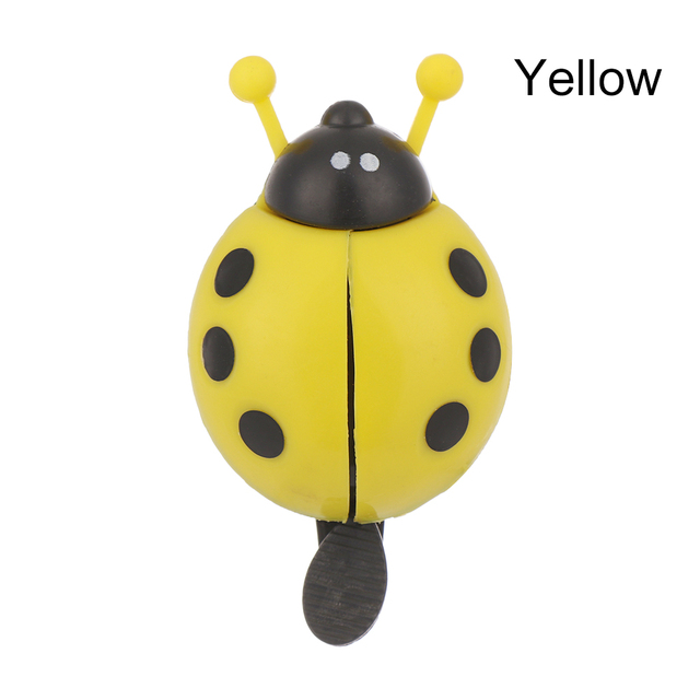 Lovely Ladybug Bicycle Bell Safety Warning Kids Boys Girls Handlebar Cute Kid Beetle Horn Plastic Cycling Accessories New