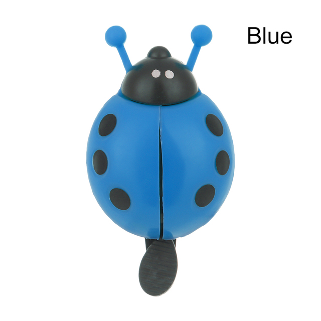 Lovely Ladybug Bicycle Bell Safety Warning Kids Boys Girls Handlebar Cute Kid Beetle Horn Plastic Cycling Accessories New
