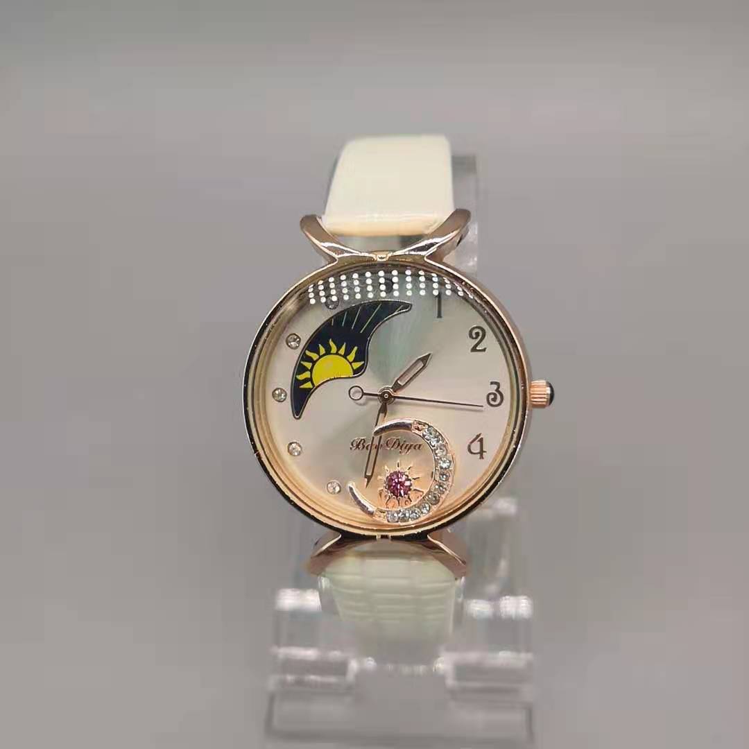 Night Sky Starry Rhinestone Belt Watch Ladies Fashion Trend Quartz Watch