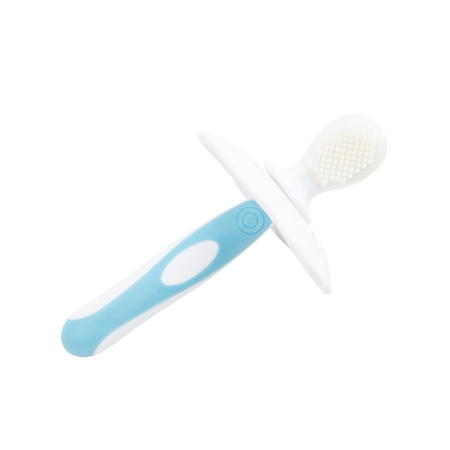 Baby Care Toothbrush Double Sided Milk Tooth Brush Tongue Cleaning Brush Silicone Milk Toothbrush Baby Care Products.