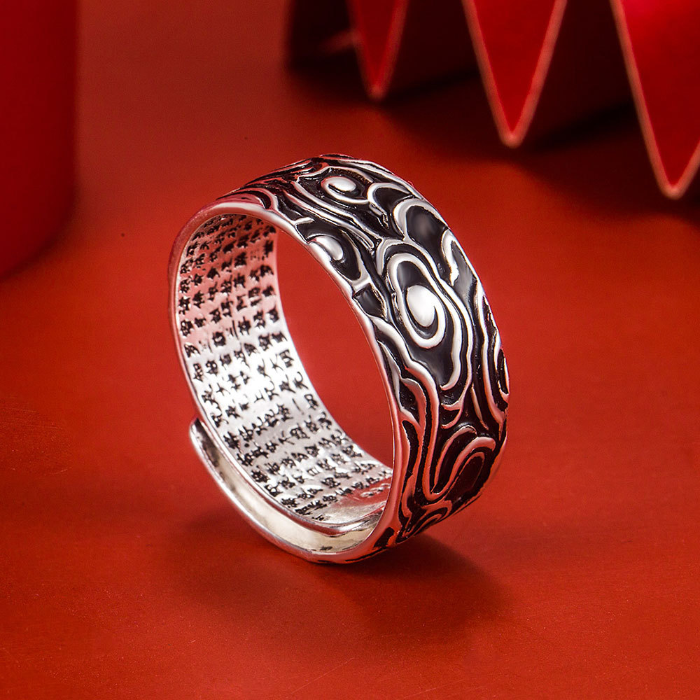 Ring For Women Open Vintage Men Ring Fashion Silver Jewelry