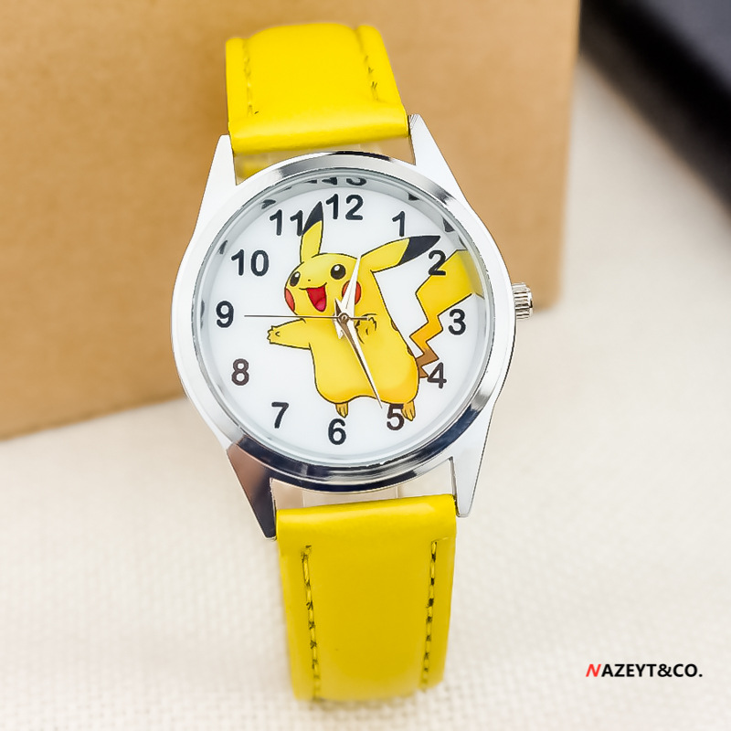 New Fashion 3d Eye Children Cartoon Watch Women Men Quartz Kids Leather Watches Students Sports Wristwatches
