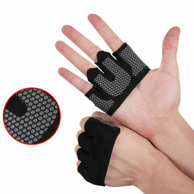 Thin Fitness Gloves Weight Lifting Gloves Yoga Gym Workout Gloves for Women Men Anti-Slip Breathable Conformtable Hand Cover