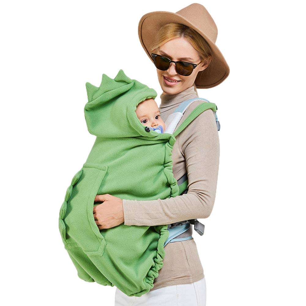 Baby Carrier Cover Hooded Stretchy Cloaks For Newborn Baby Sling Wrap Backpacks Thicken Windproof Stroller Cover