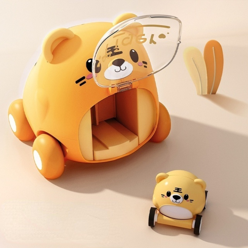 Toy Cars for 1 Year Old Toddler Birthday Gift Toys Cartoon Car for Babies Boys Interactive Toy For Kids Children