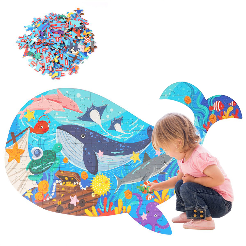 Puzzle Child City Animal Shapes Jigsaw Puzzles For Kids Educational Toy Education Toys For Children Xmas Gifts