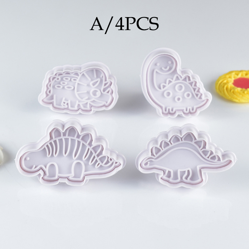 Kitchen appliances Dinosaur Cookie Cutter Mold for Baking Dinosaur Molds Fondant Cakes Cutters