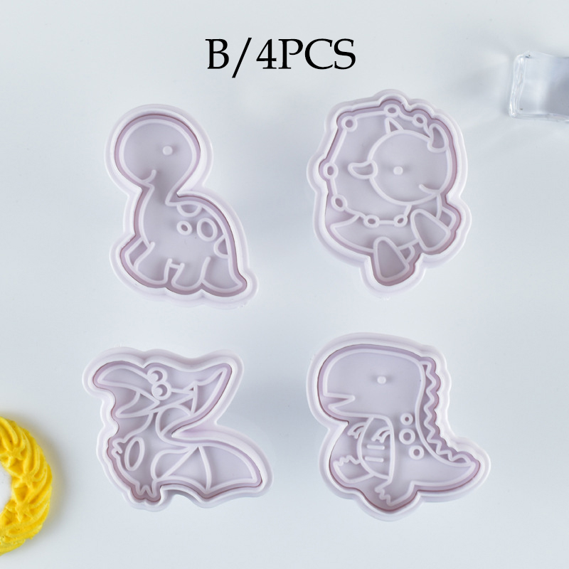 Kitchen appliances Dinosaur Cookie Cutter Mold for Baking Dinosaur Molds Fondant Cakes Cutters