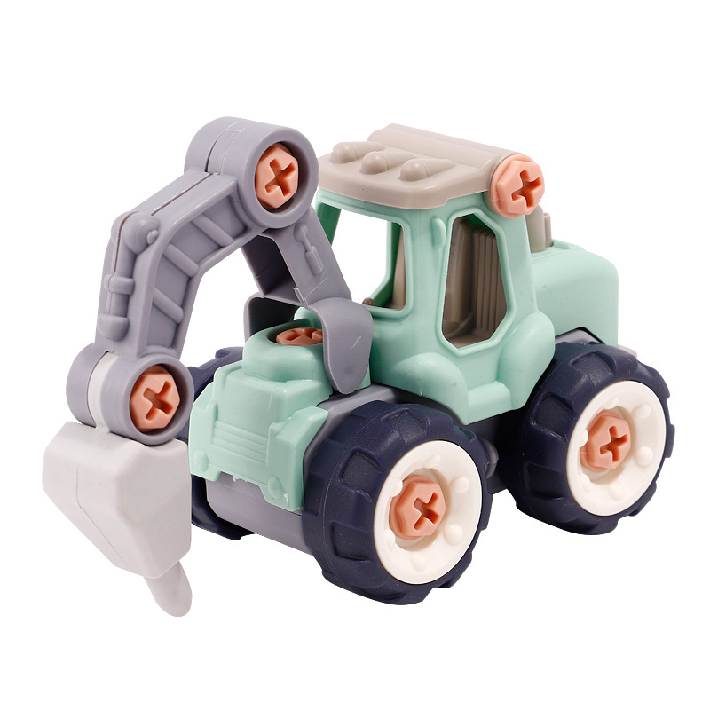 DIY Nut Disassembly Engineering Car Screw ToyModel Early Educational Tool For Kids