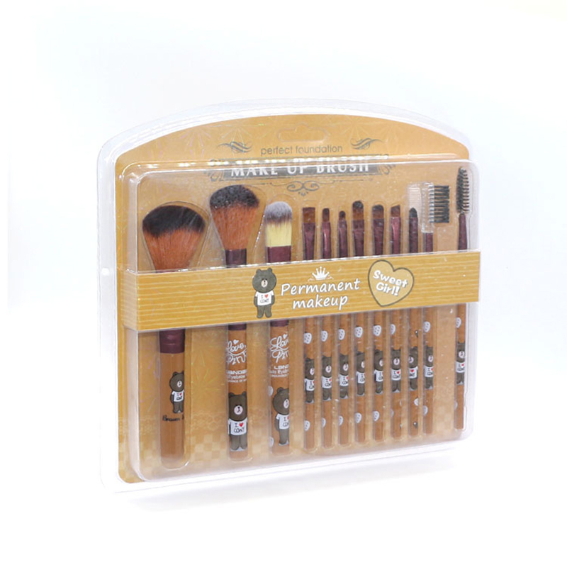 foundation blush eyeshadow bronzer Cartoon Anime Makeup Brush  Beauty Tools full soft fiber concealer