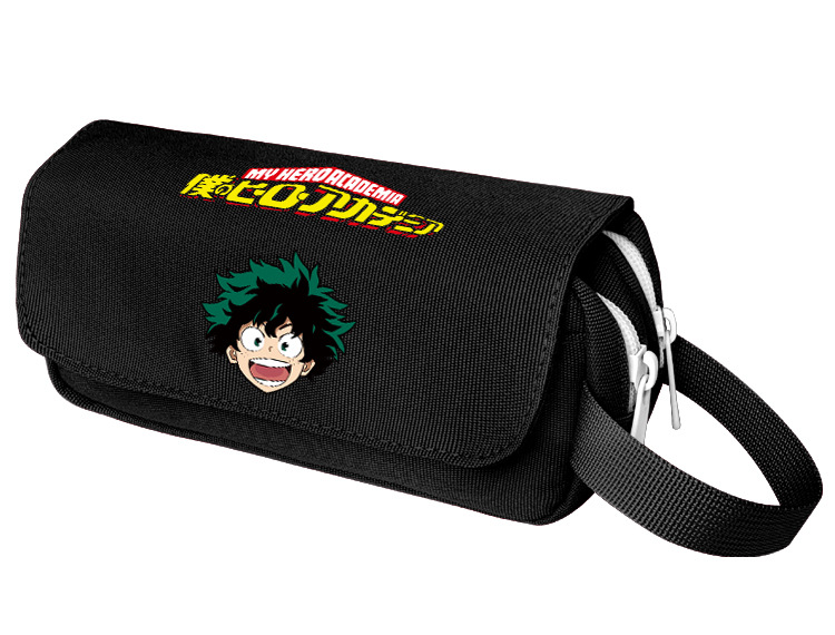 My Hero Academy Deku Anime Pencil Case Boys Girls School Pen Bags Student Gift Cosmetic Bag