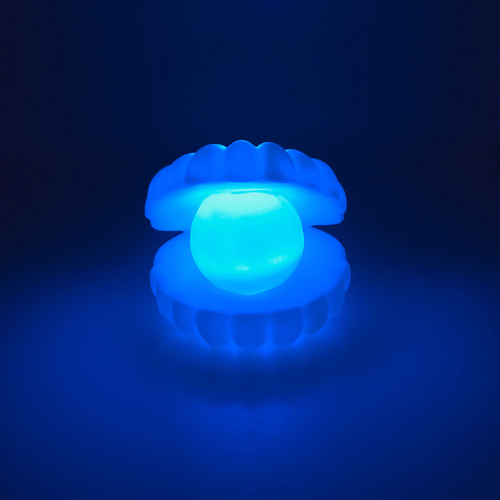 ins style creative pearl shell small night light unplugged decorative gift ornament