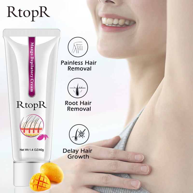Mango Depilatory Cream Body Painless Effective Hair Removal Cream for Men and Women Whitening Hand Leg Armpit Hair Loss Product