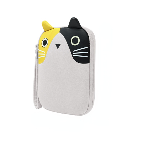 Cute Cartoon Hard Drive Storage Bag Mobile Power Bank Protective Box USB Cable Bag External Storage Battery Carrying Case Other Women's Bags