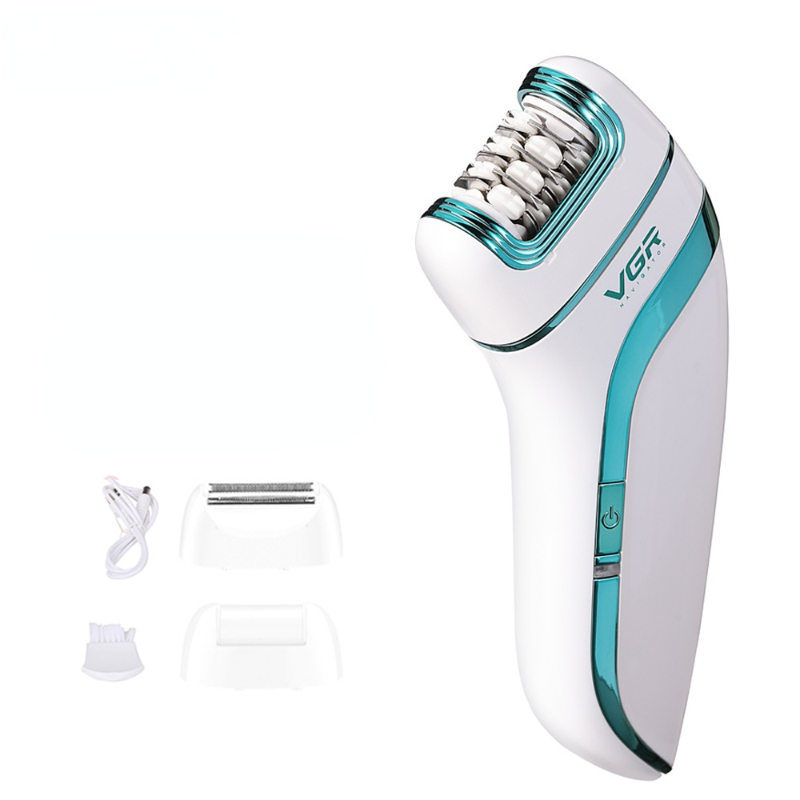 3 in 1 Rechargeable Female Epilator Face Depilation Leg Body Shaver Callus Remover